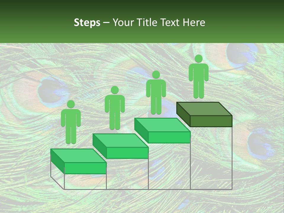 Pattern Turquoise Elegance PowerPoint Template