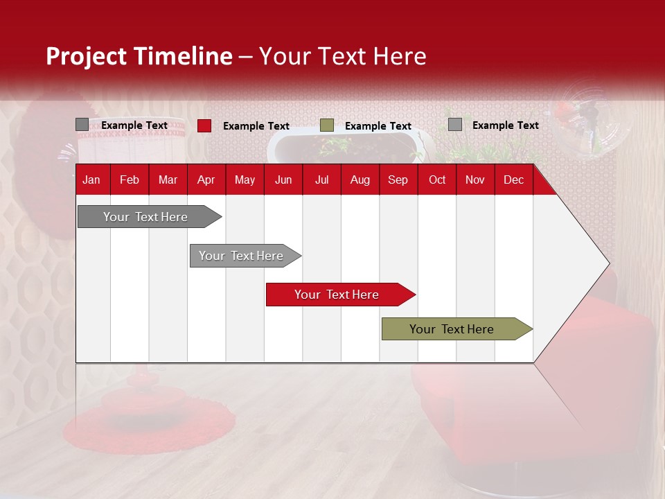 Flat Design Brown PowerPoint Template