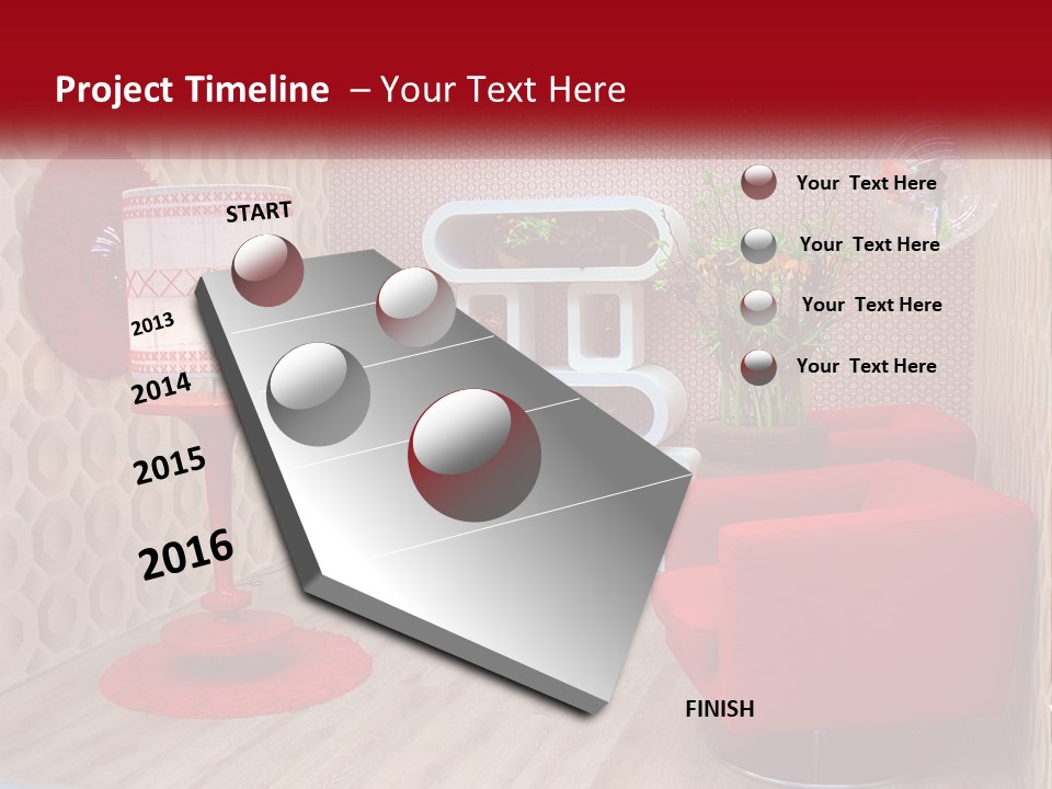 Flat Design Brown PowerPoint Template