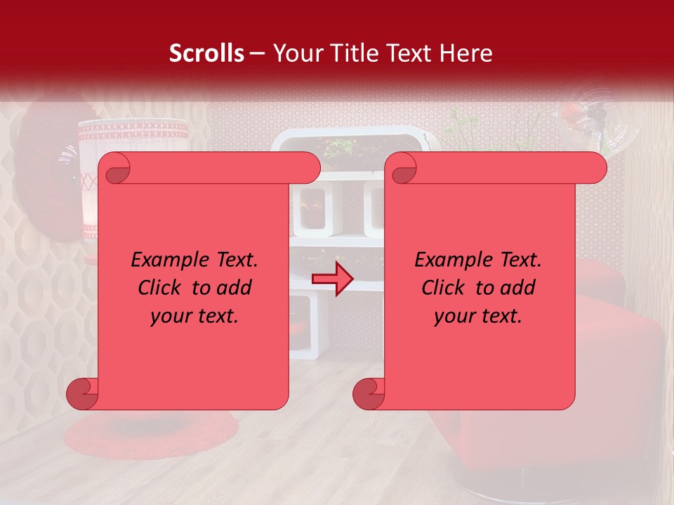 Flat Design Brown PowerPoint Template