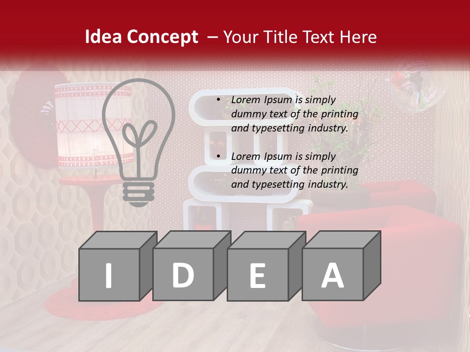 Flat Design Brown PowerPoint Template