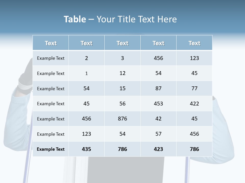 Appearance Black Isolated PowerPoint Template