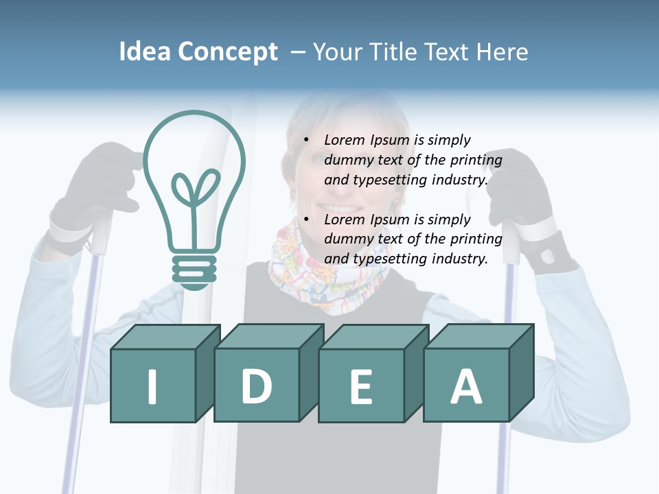 Appearance Black Isolated PowerPoint Template