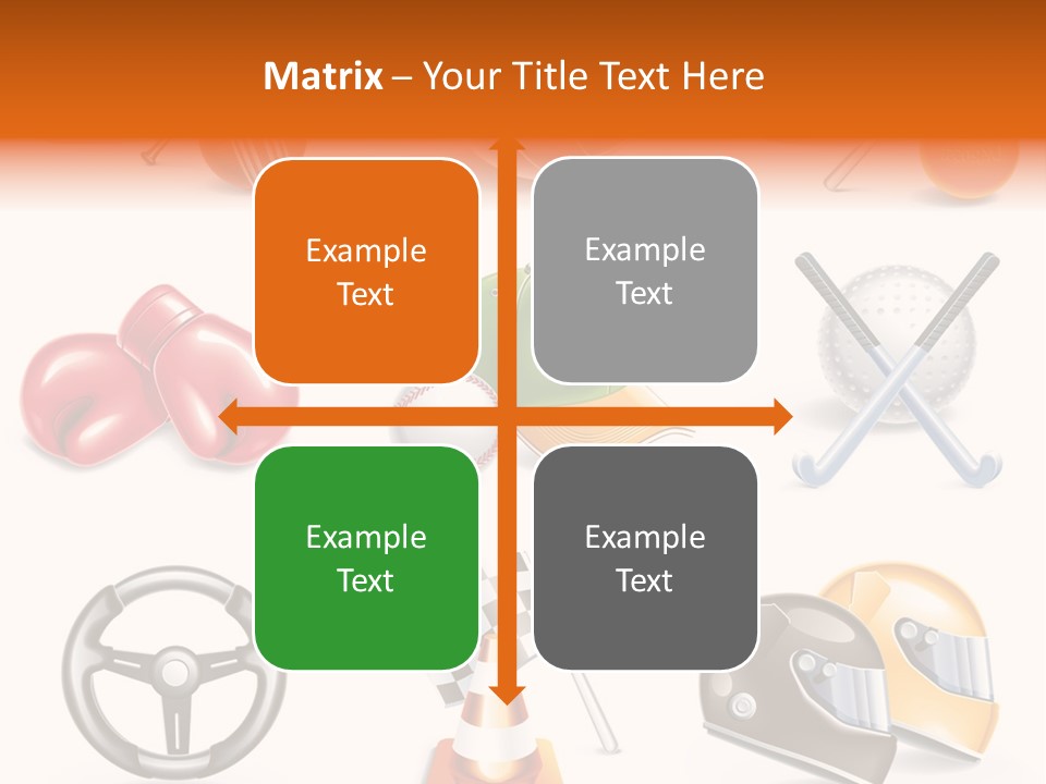 Set Wheel Cap PowerPoint Template