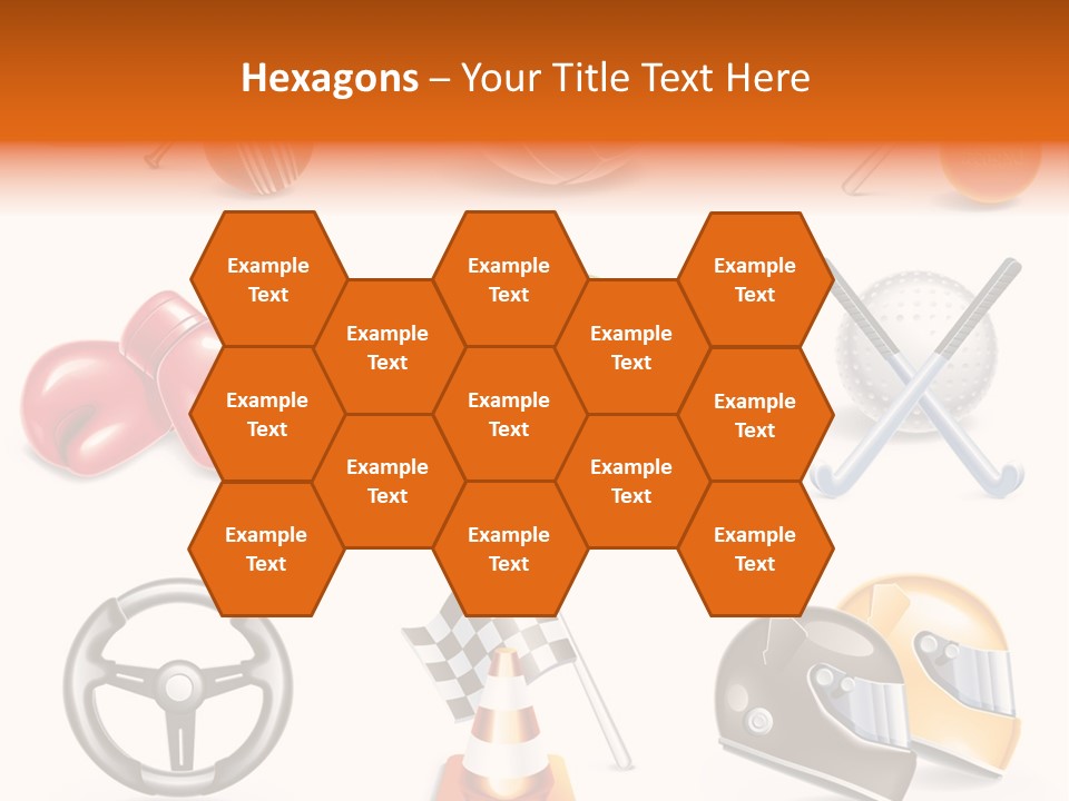 Set Wheel Cap PowerPoint Template