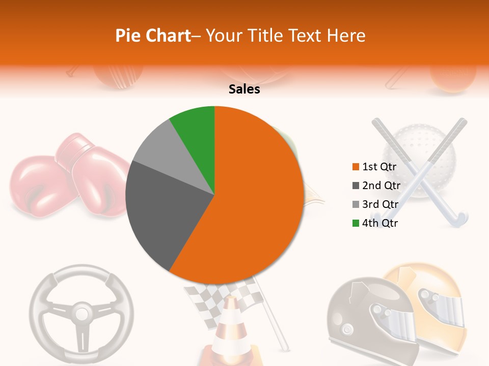 Set Wheel Cap PowerPoint Template
