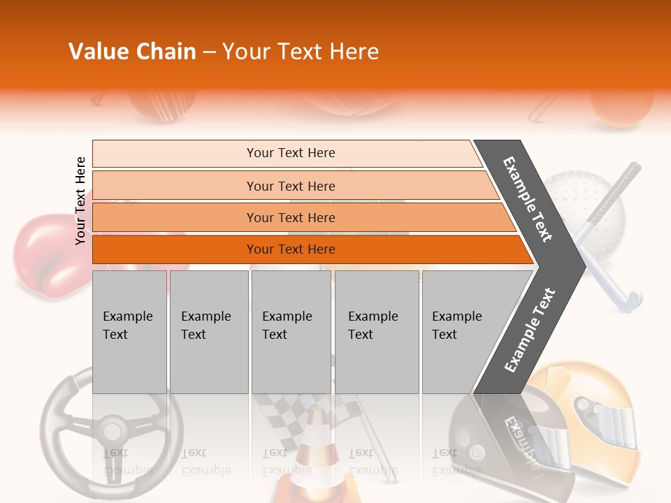 Set Wheel Cap PowerPoint Template