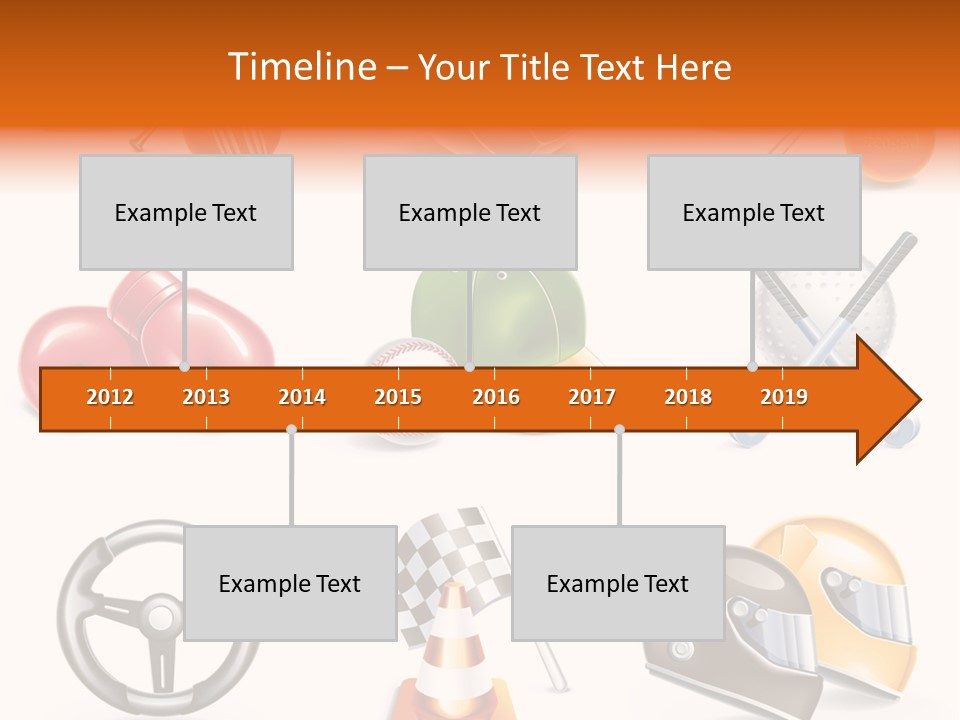 Set Wheel Cap PowerPoint Template