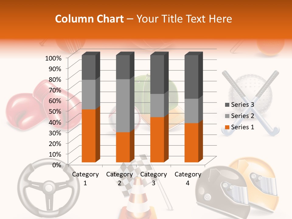 Set Wheel Cap PowerPoint Template