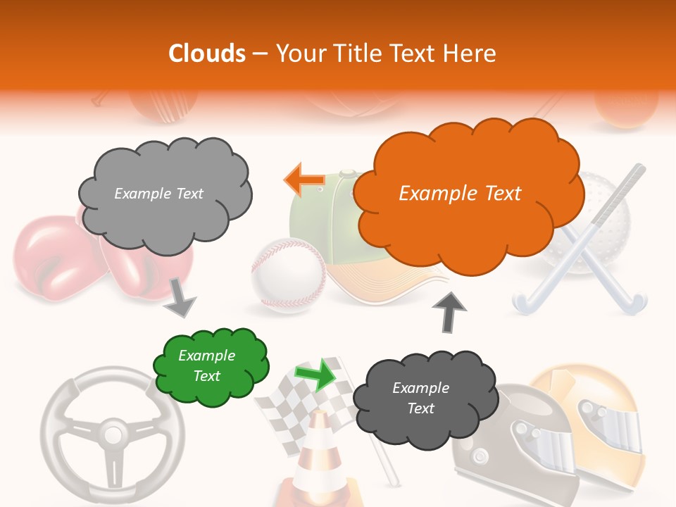 Set Wheel Cap PowerPoint Template