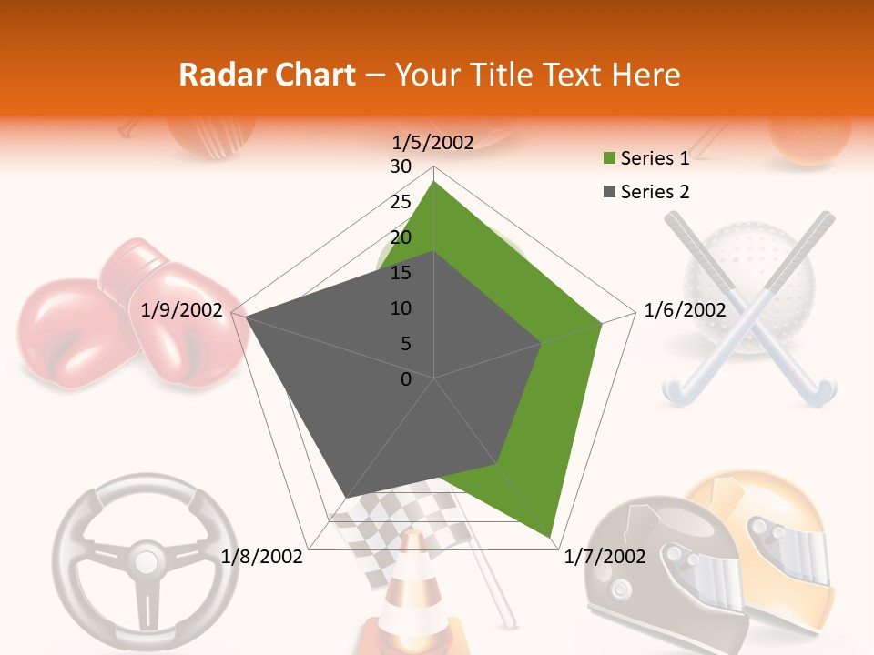 Set Wheel Cap PowerPoint Template