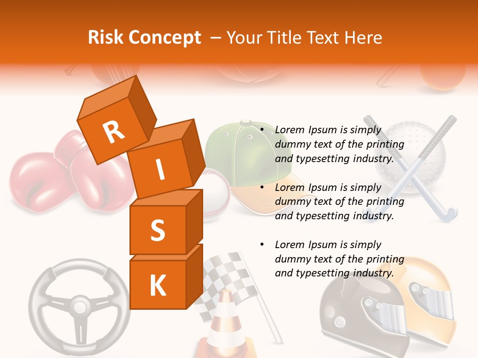 Set Wheel Cap PowerPoint Template