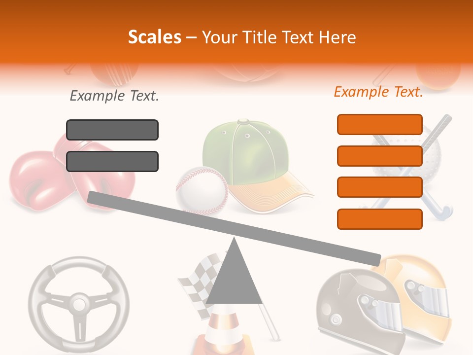 Set Wheel Cap PowerPoint Template