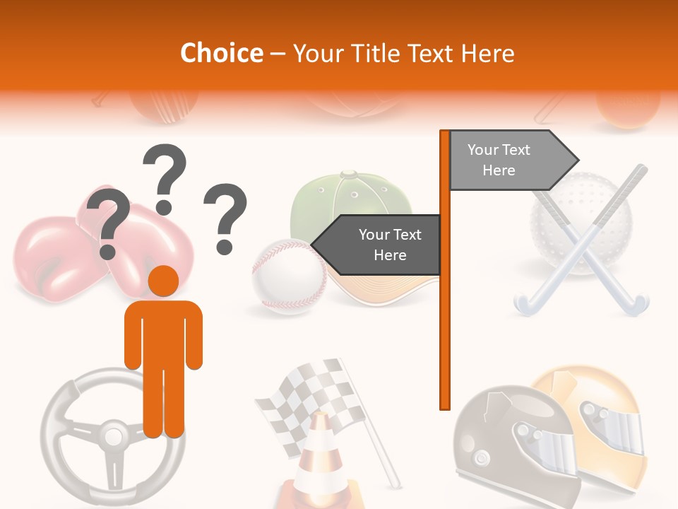Set Wheel Cap PowerPoint Template