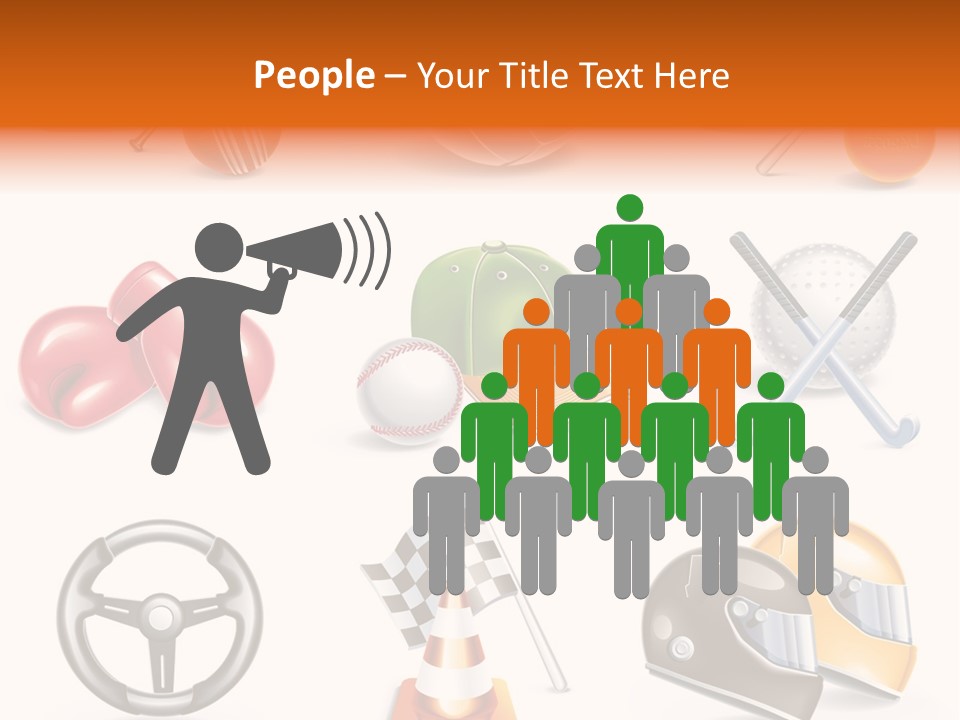 Set Wheel Cap PowerPoint Template