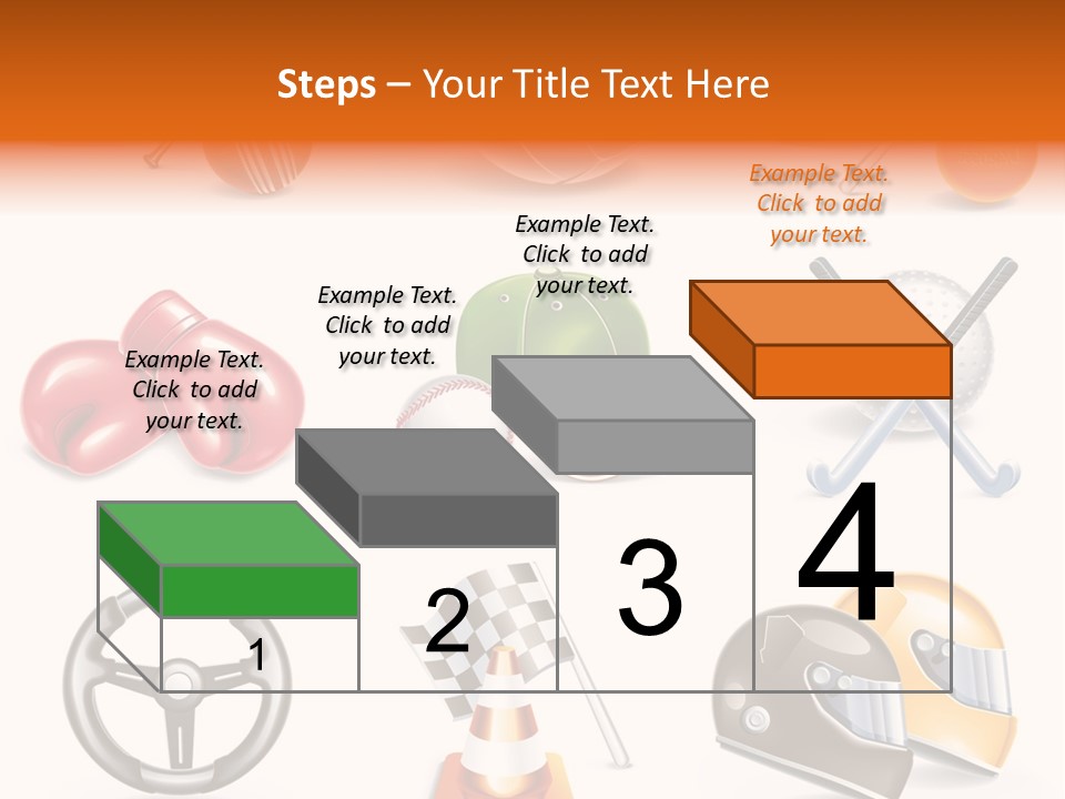 Set Wheel Cap PowerPoint Template