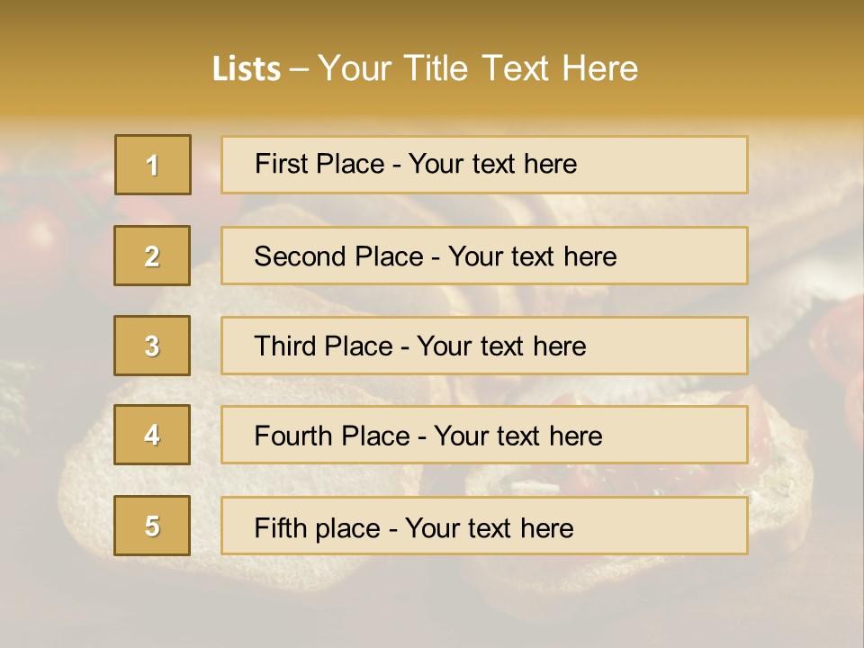 Italian Close Restaurant PowerPoint Template