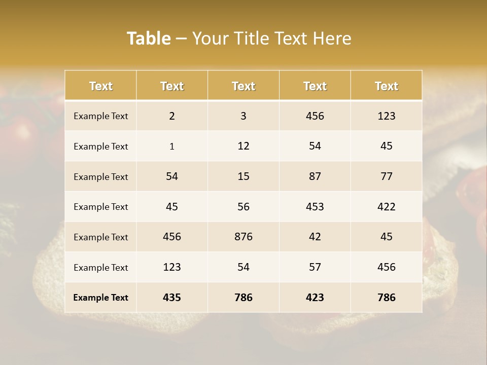 Italian Close Restaurant PowerPoint Template