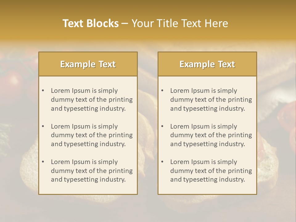 Italian Close Restaurant PowerPoint Template