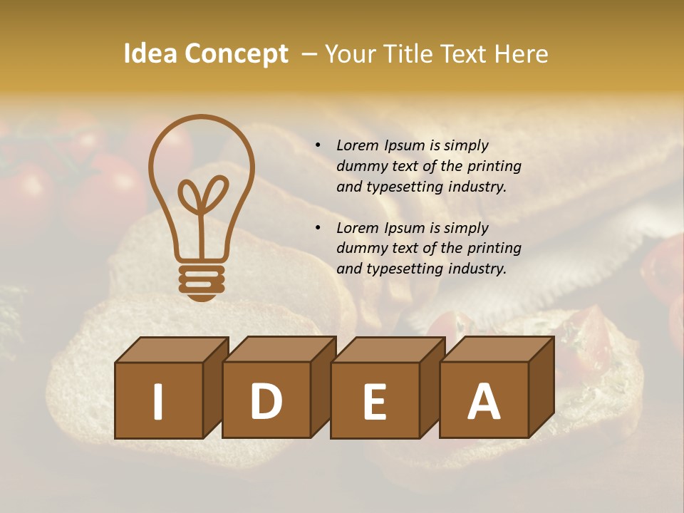 Italian Close Restaurant PowerPoint Template