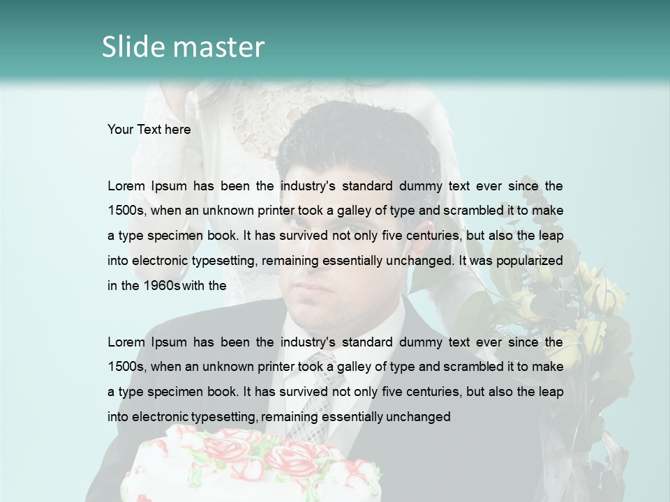 Wedding Togetherness Couple PowerPoint Template