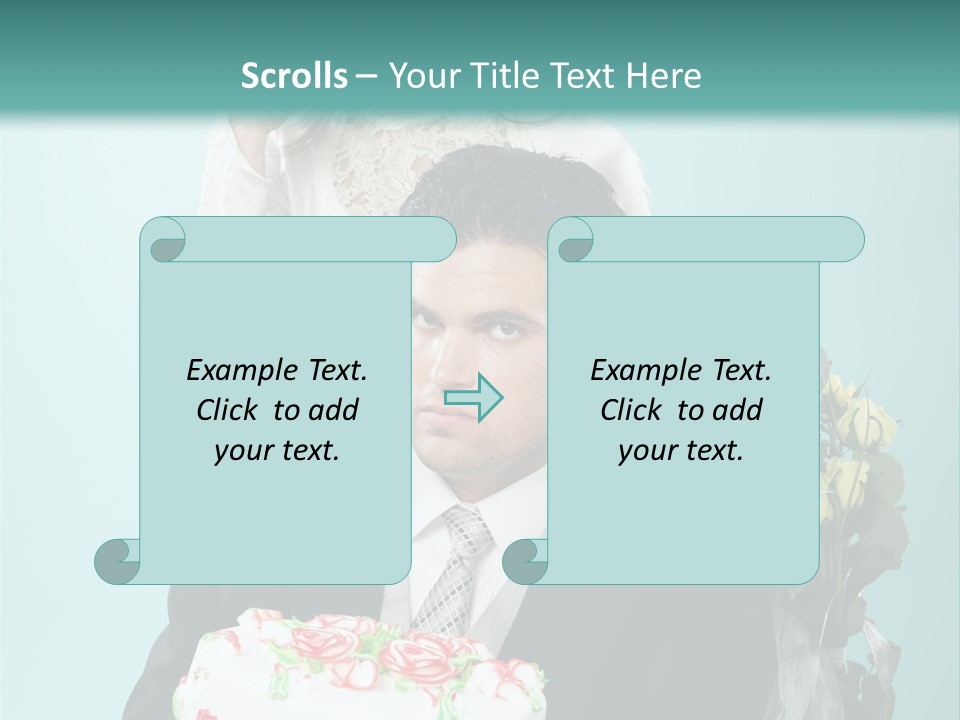 Wedding Togetherness Couple PowerPoint Template