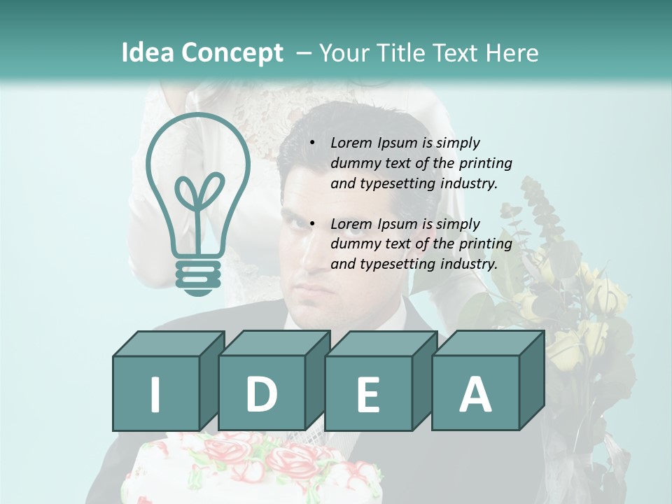 Wedding Togetherness Couple PowerPoint Template