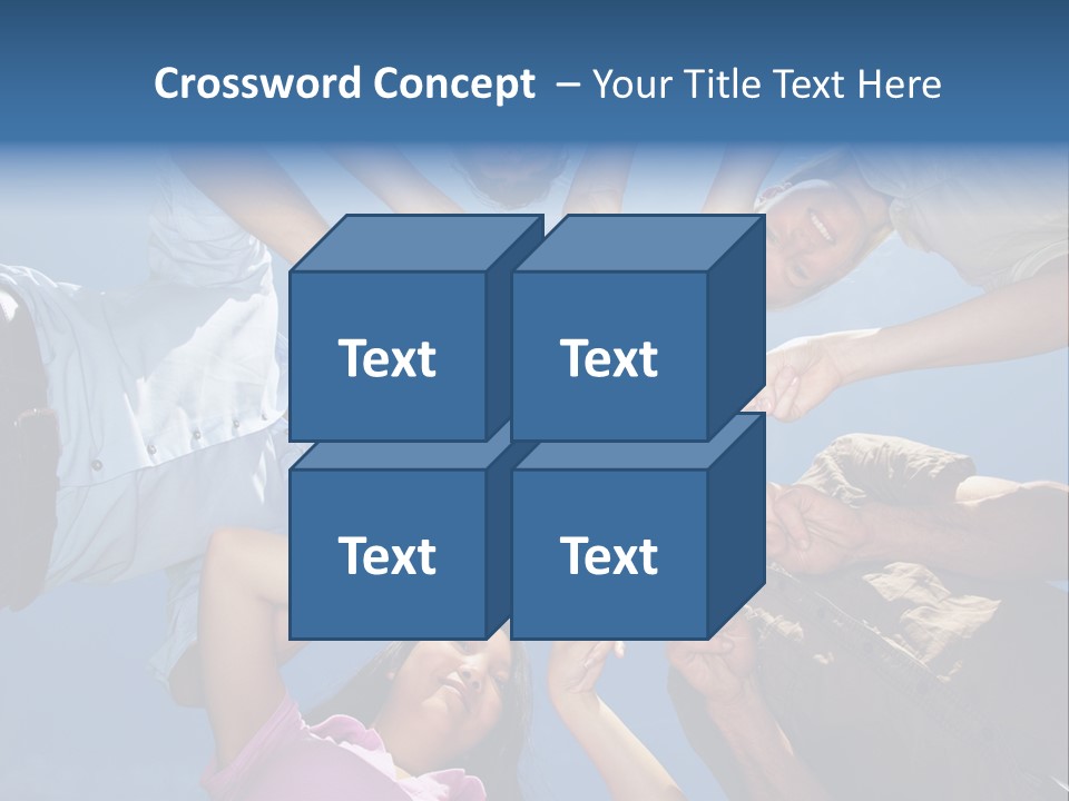 Hold Solidarity Symbol PowerPoint Template