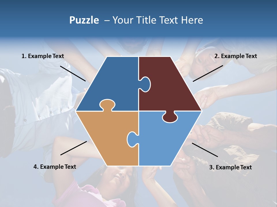 Hold Solidarity Symbol PowerPoint Template