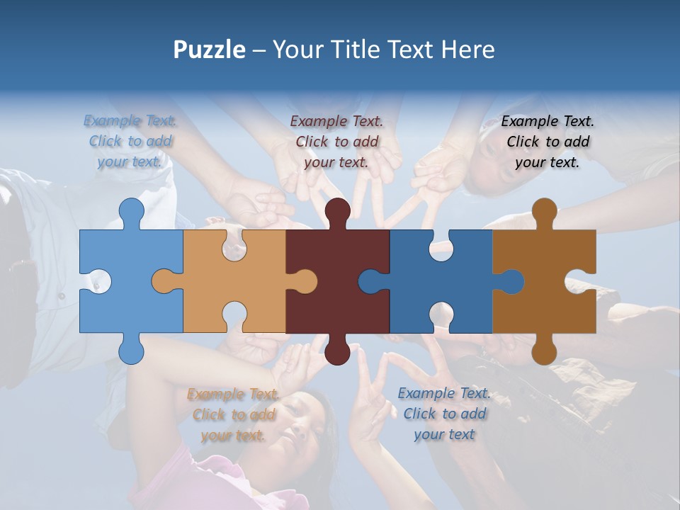 Hold Solidarity Symbol PowerPoint Template