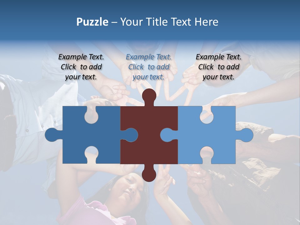 Hold Solidarity Symbol PowerPoint Template