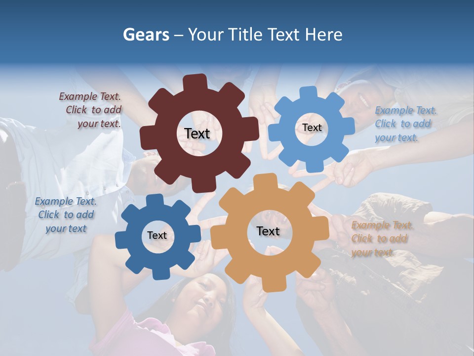 Hold Solidarity Symbol PowerPoint Template