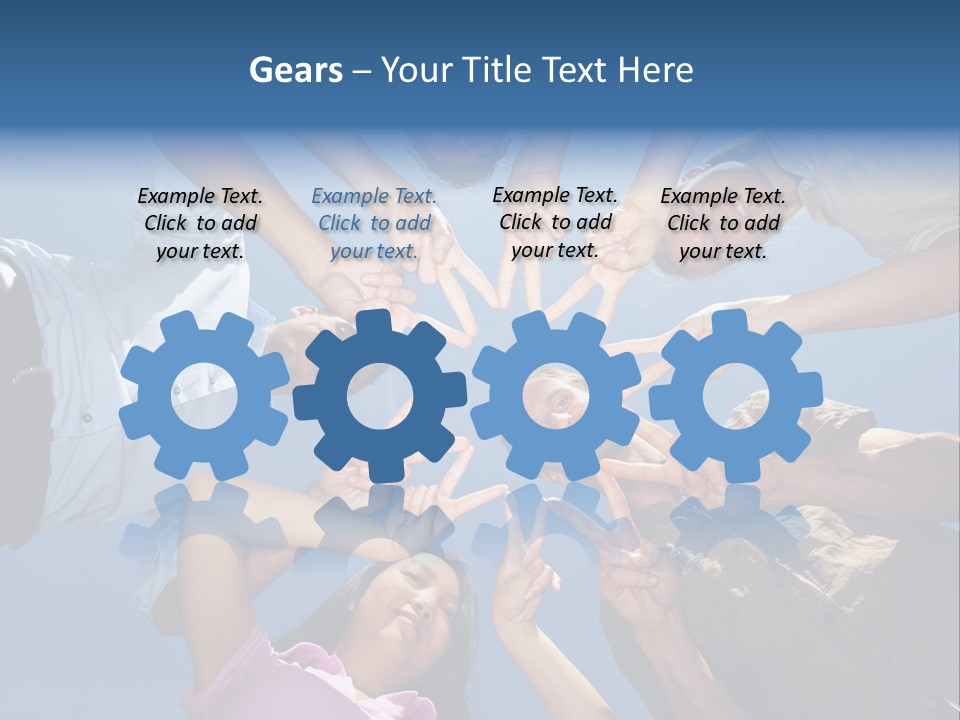 Hold Solidarity Symbol PowerPoint Template