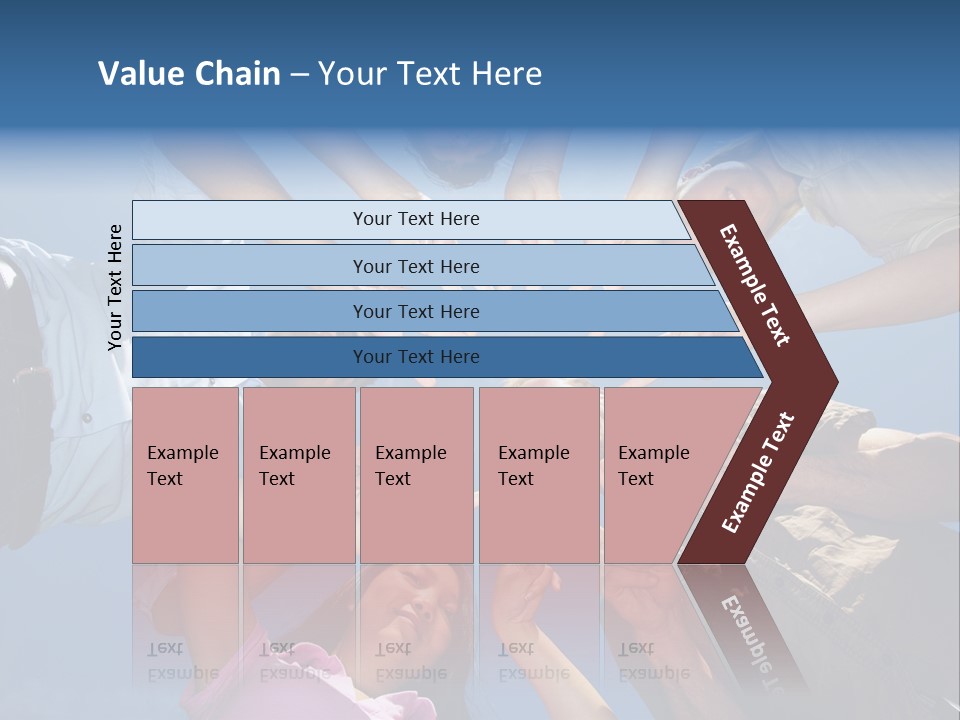 Hold Solidarity Symbol PowerPoint Template