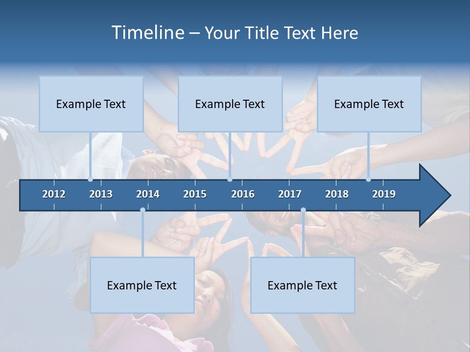Hold Solidarity Symbol PowerPoint Template