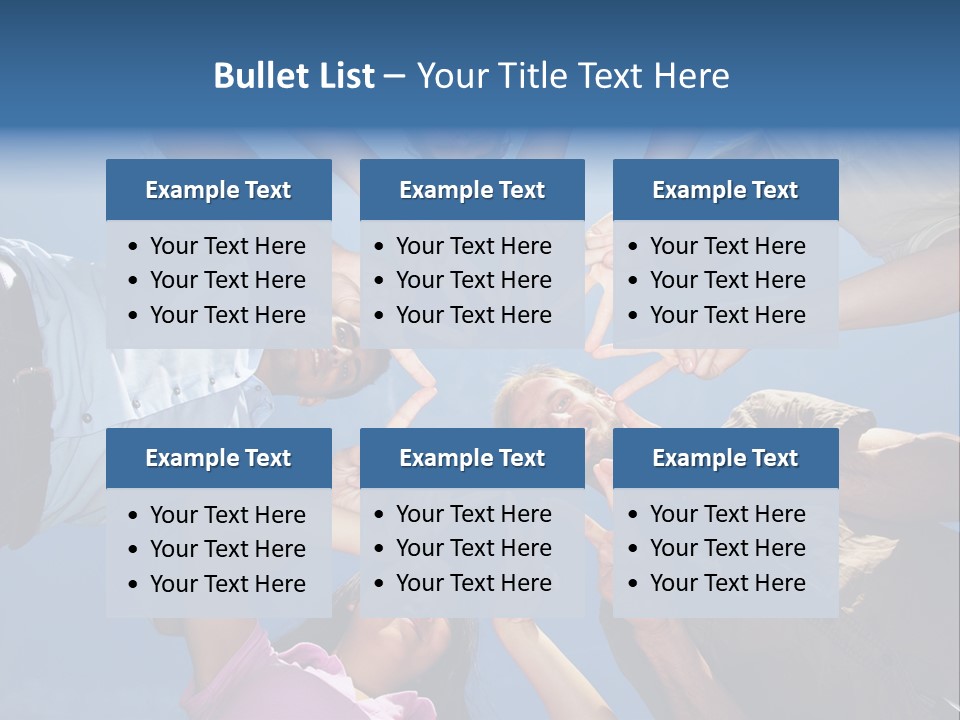 Hold Solidarity Symbol PowerPoint Template