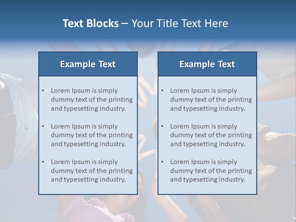Hold Solidarity Symbol PowerPoint Template