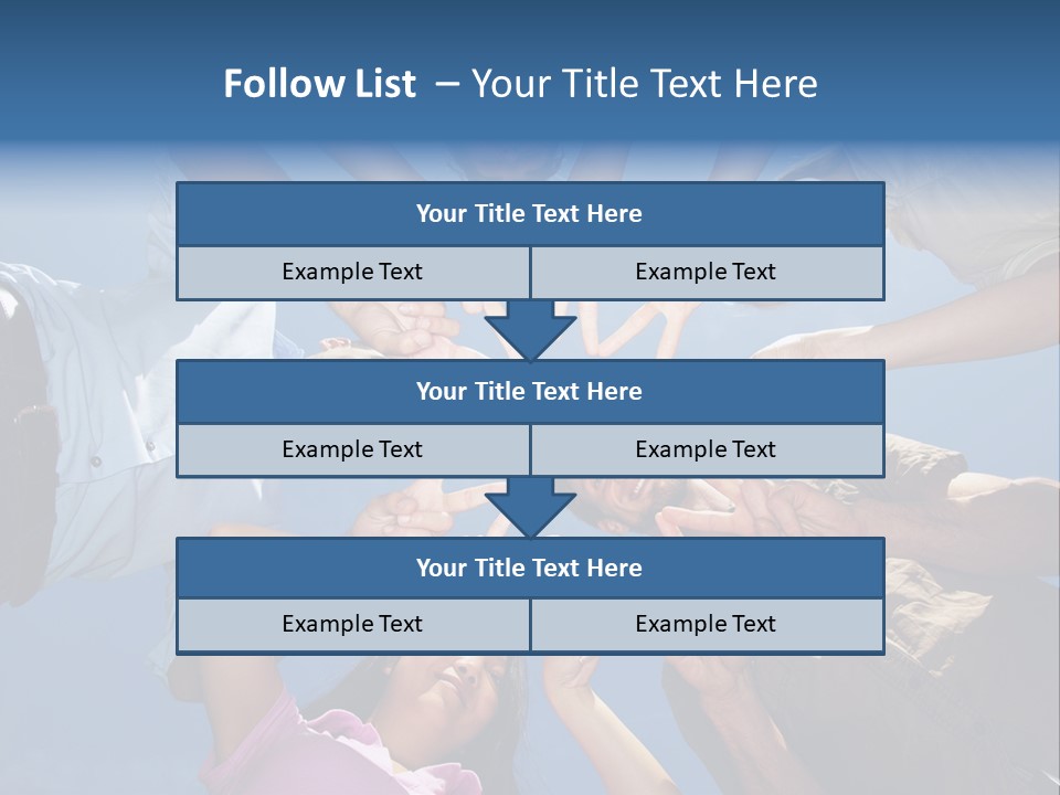 Hold Solidarity Symbol PowerPoint Template
