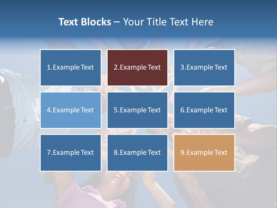Hold Solidarity Symbol PowerPoint Template