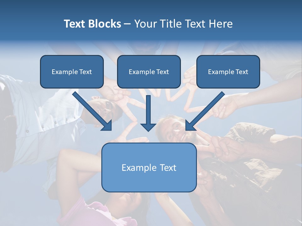 Hold Solidarity Symbol PowerPoint Template