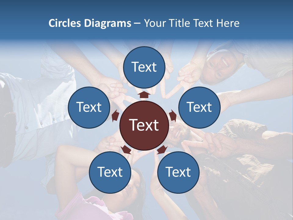 Hold Solidarity Symbol PowerPoint Template