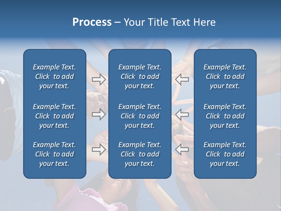 Hold Solidarity Symbol PowerPoint Template