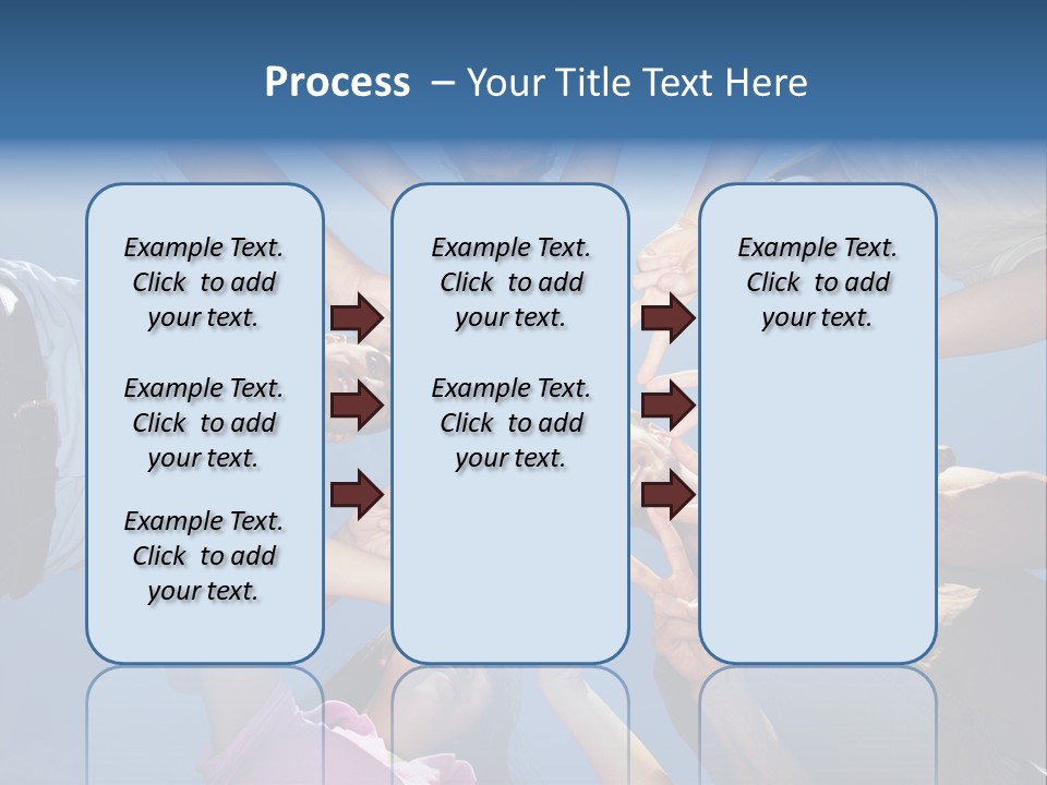 Hold Solidarity Symbol PowerPoint Template