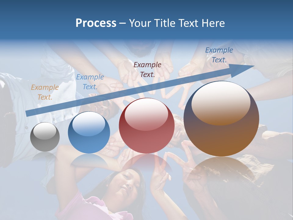 Hold Solidarity Symbol PowerPoint Template