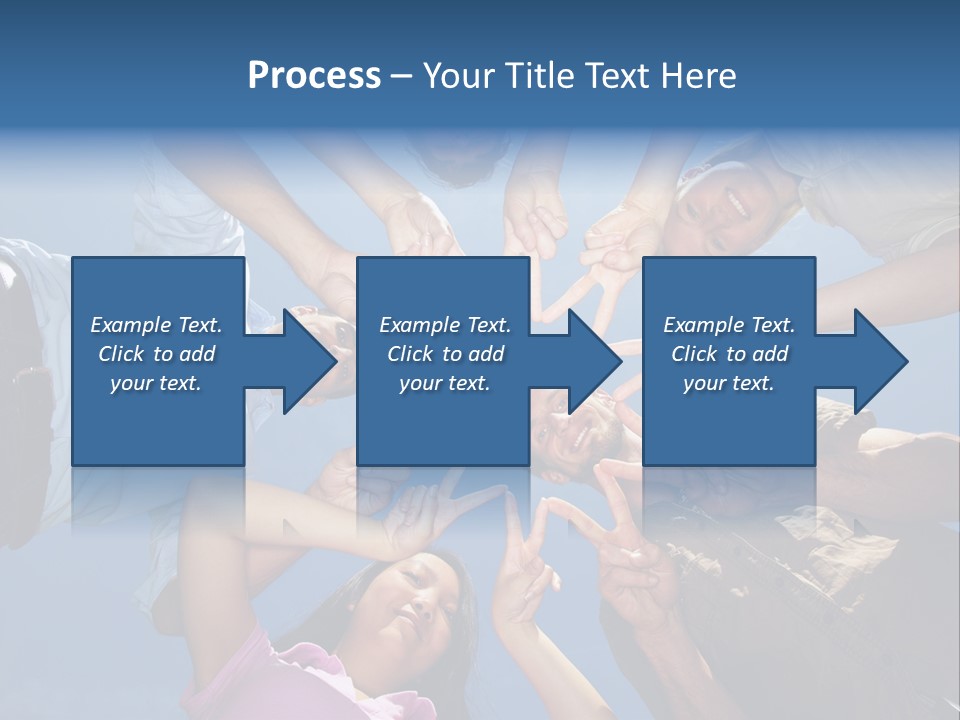 Hold Solidarity Symbol PowerPoint Template