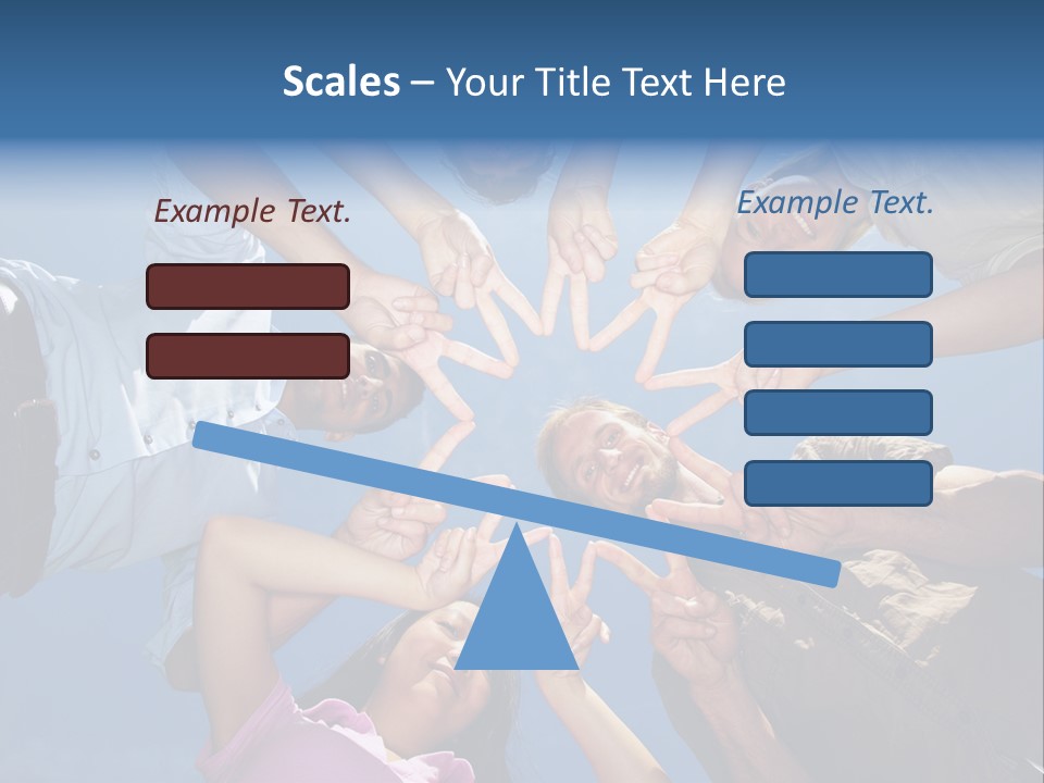 Hold Solidarity Symbol PowerPoint Template