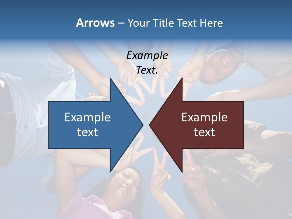 Hold Solidarity Symbol PowerPoint Template