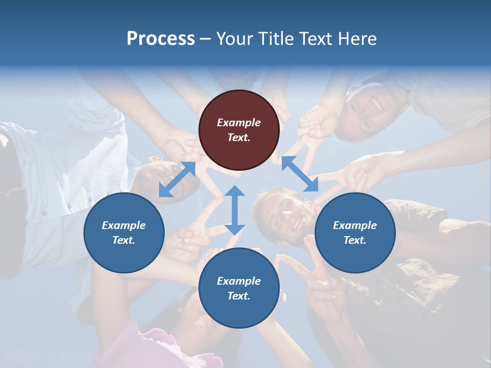 Hold Solidarity Symbol PowerPoint Template