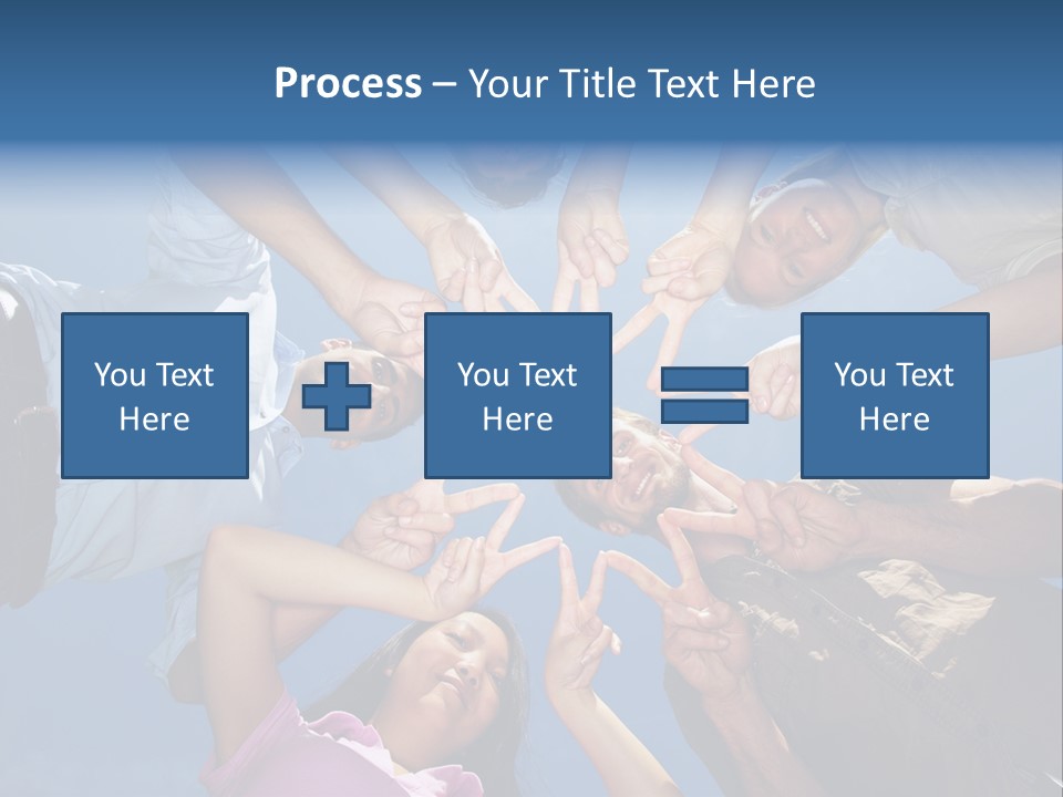 Hold Solidarity Symbol PowerPoint Template