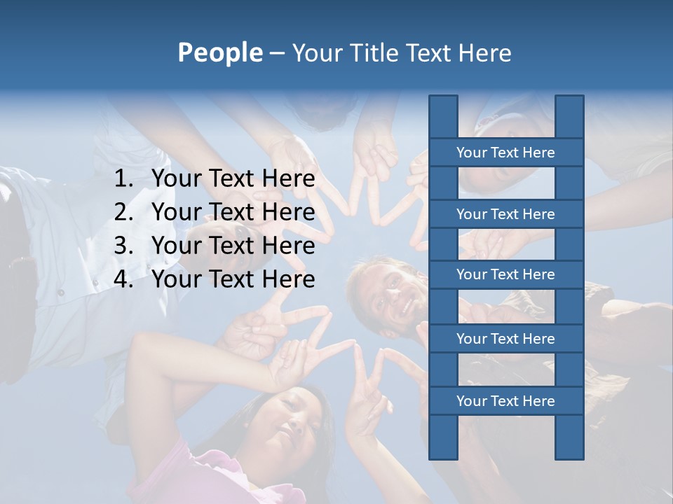 Hold Solidarity Symbol PowerPoint Template